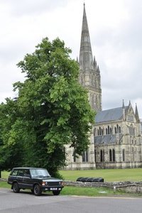 Salisbury - two British icons