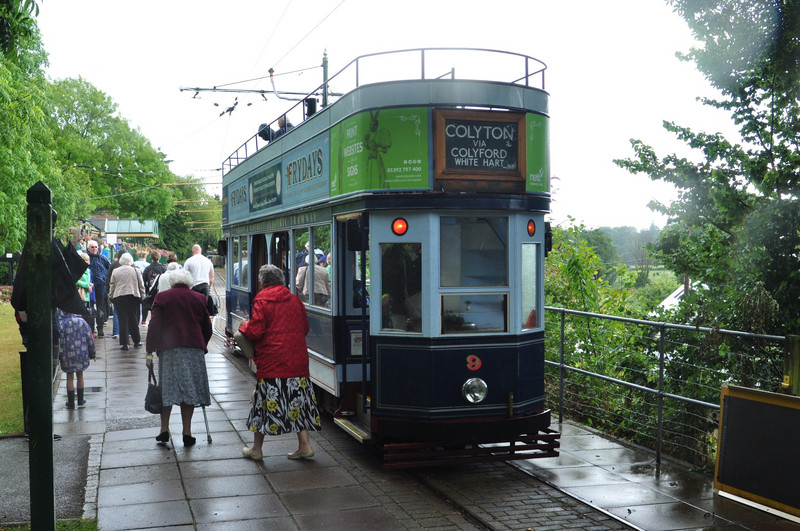 Open top tram, Colyton