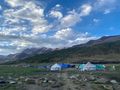 Nimaling camp at 4800m