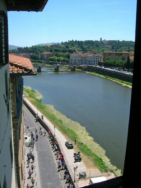One view the Uffizi can let me have
