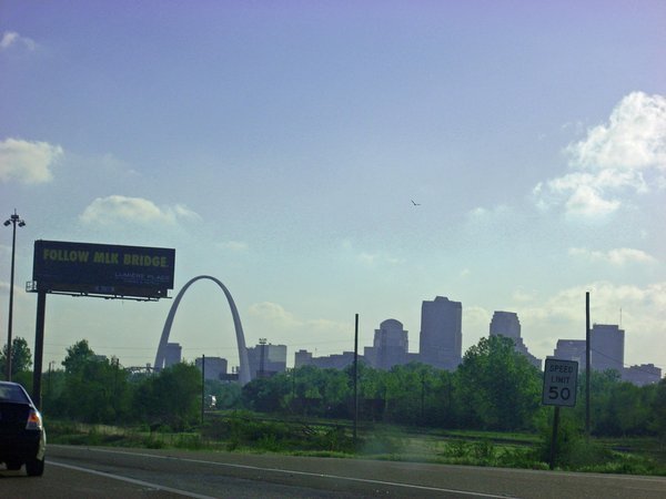 On the approach to St. Louis via IL