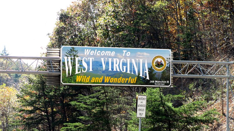 I saw some of West Virginia! It counts.
