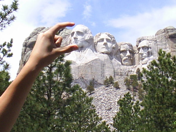 I told Jake not to touch the National Monument but....