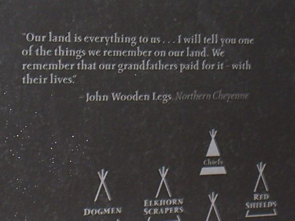 native quote on memorial