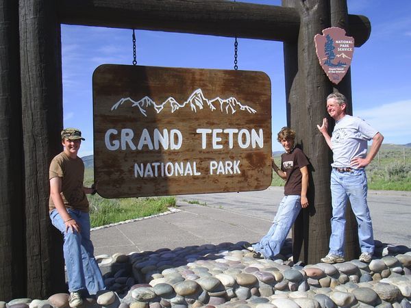 Saying goodbye to the Tetons