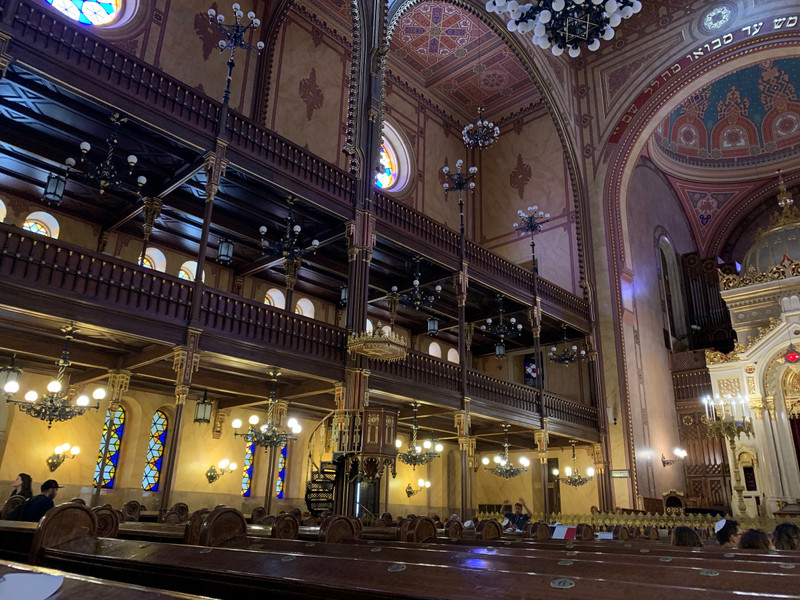 Inside the Grand Synagogue
