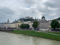 View of the Old Town from the River Salzach