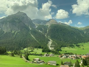 Vorarlberg - View from the Train