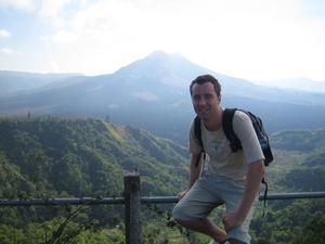 Me and Mount Batur
