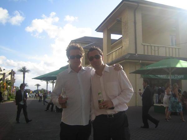 Martin & Paul at Randwick Races