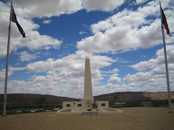 Martin by Anzac Hill War Memorial
