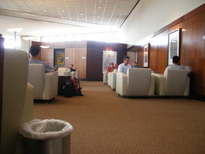 Continental airlines presidential club Newark