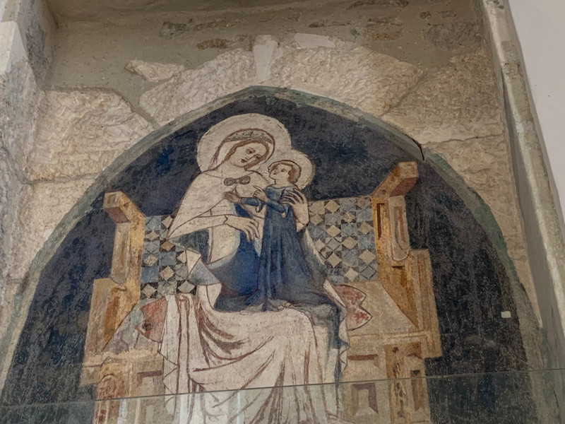 14C fresco relics