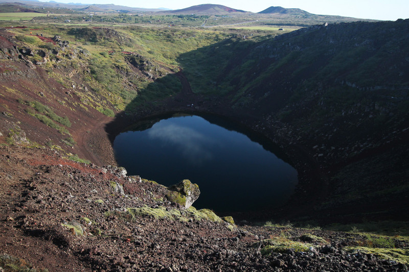 Vulkaan krater Kerid