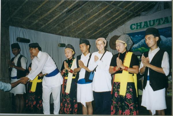 at the cultural show