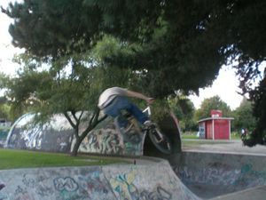 Dan at the skatepark