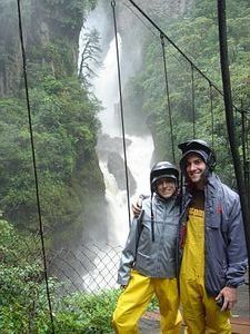 at the Diablo waterfall