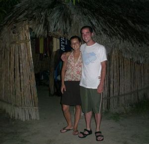 our home while we stayed w/ the indigenous tribe 
