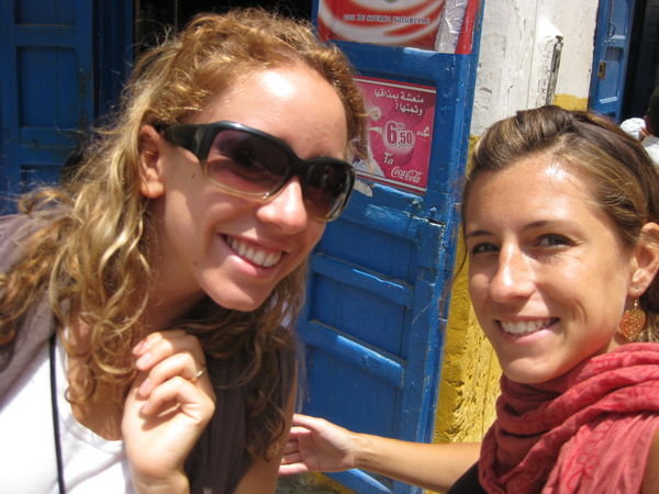 Kelly & Nikki in Essaouira