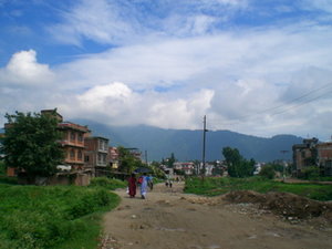village outside of Kathmandu