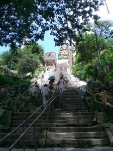 stairs to the temple
