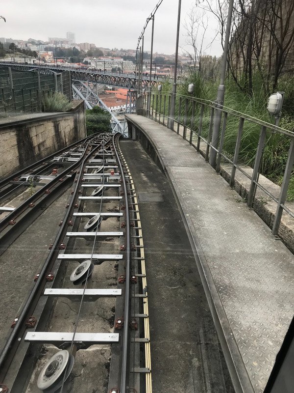 View Looking Down From Funicular 