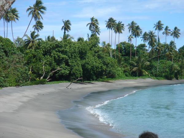 Beach in Samoa