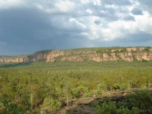 Storm over The Escarpment in Kakadu from Budjmi Lookout