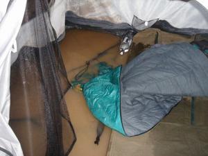 My Tent after the Storm!