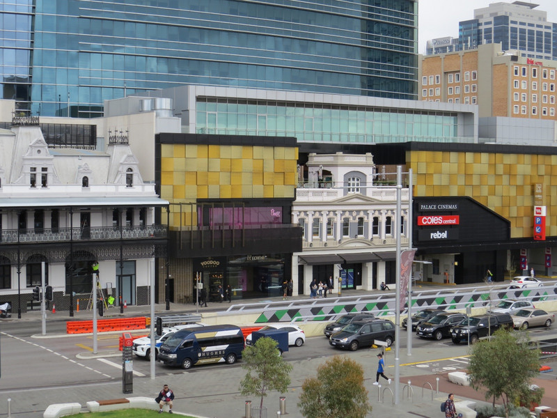 Old and new in central Perth