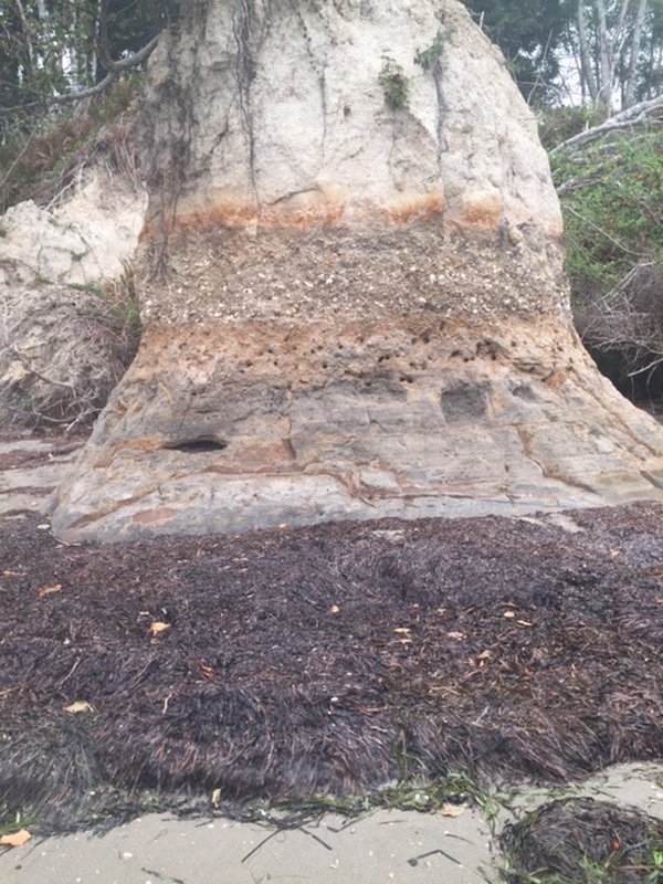 Interesting erosion pattern