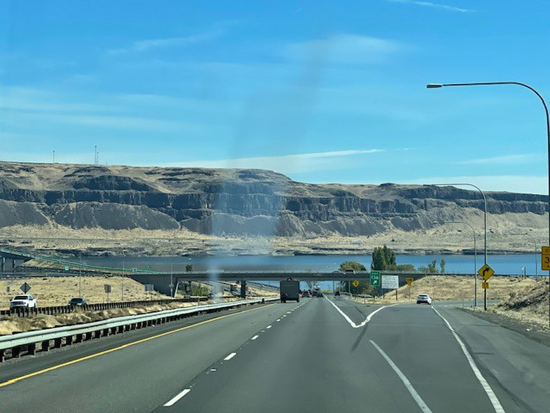 Columbia River Approaching Vantage
