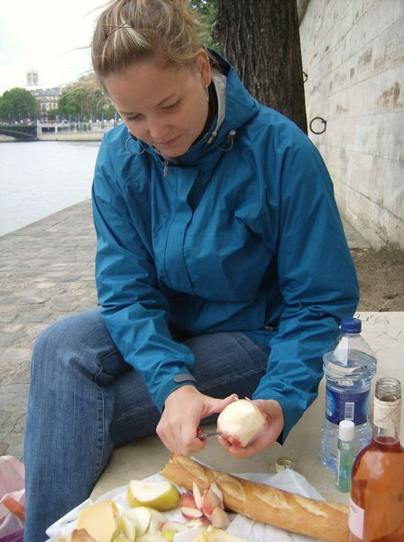 Paris- picnic on the Seine