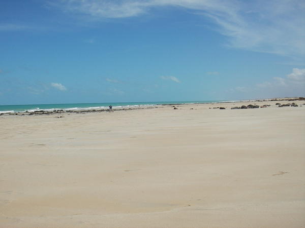 The beach at broome