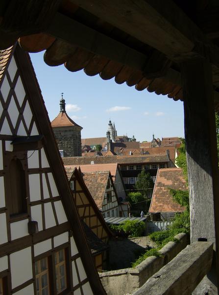 Rothenburg - view from the wall 3