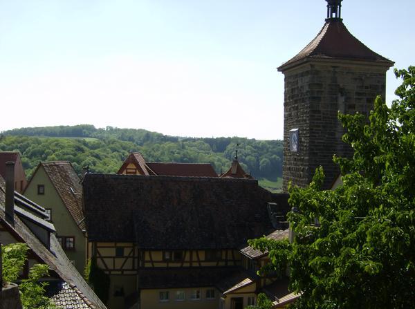 Rothenburg - view from the wall 4
