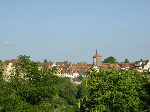 Rothenburg - view from the wall 5