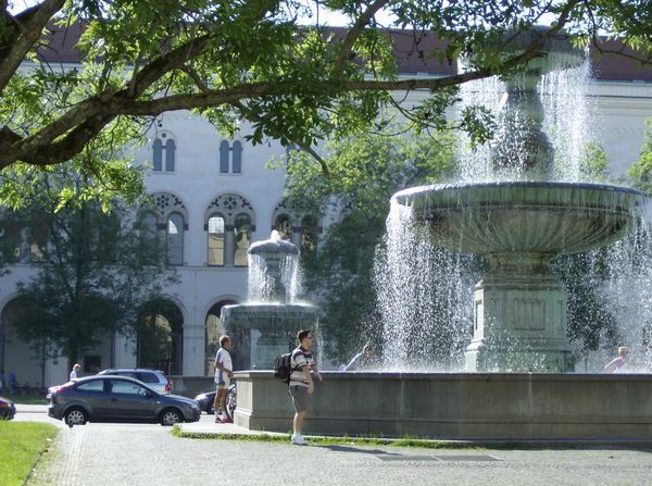 Munich University Fountains