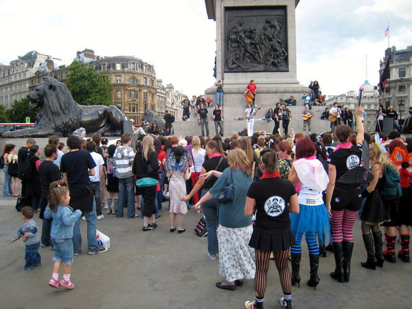Rockin Trafalgar Square