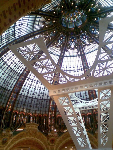 Looking Up In Galleries Lafayette