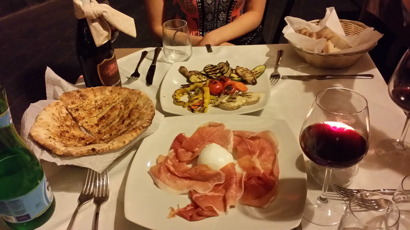 First Italian dinner!