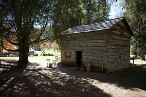 Cabin at Mabry Mill