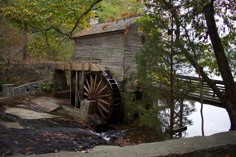 Grist Mill along trail