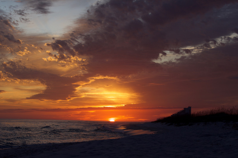Perdido Beach Sunset ending