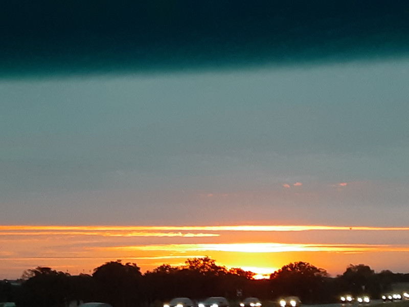 Sunset Approaching Austin