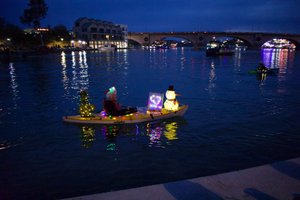 Lighted Christmas Parade Lake Havasu