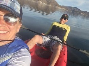 Kayaking on the Sea of Cortez