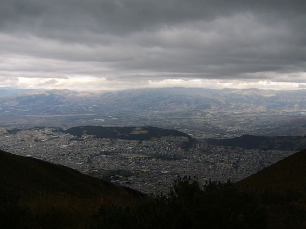 view of quito