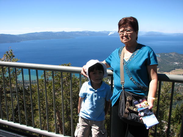 mii and ma on an observation deck