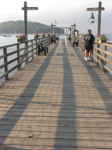 boardwalk at the pier